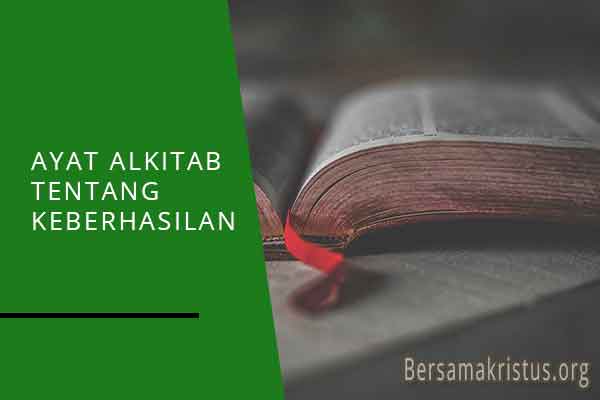 ayat alkitab tentang keberhasilan